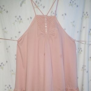 FREE PEOPLE Intimately dress in coral NWT